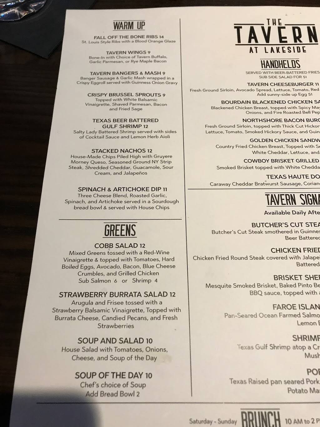 The Tavern at Lakeside | restaurant | 2600 Lakeside Pkwy #100, Flower Mound, TX 75022, USA | 4692933441 OR +1 469-293-3441