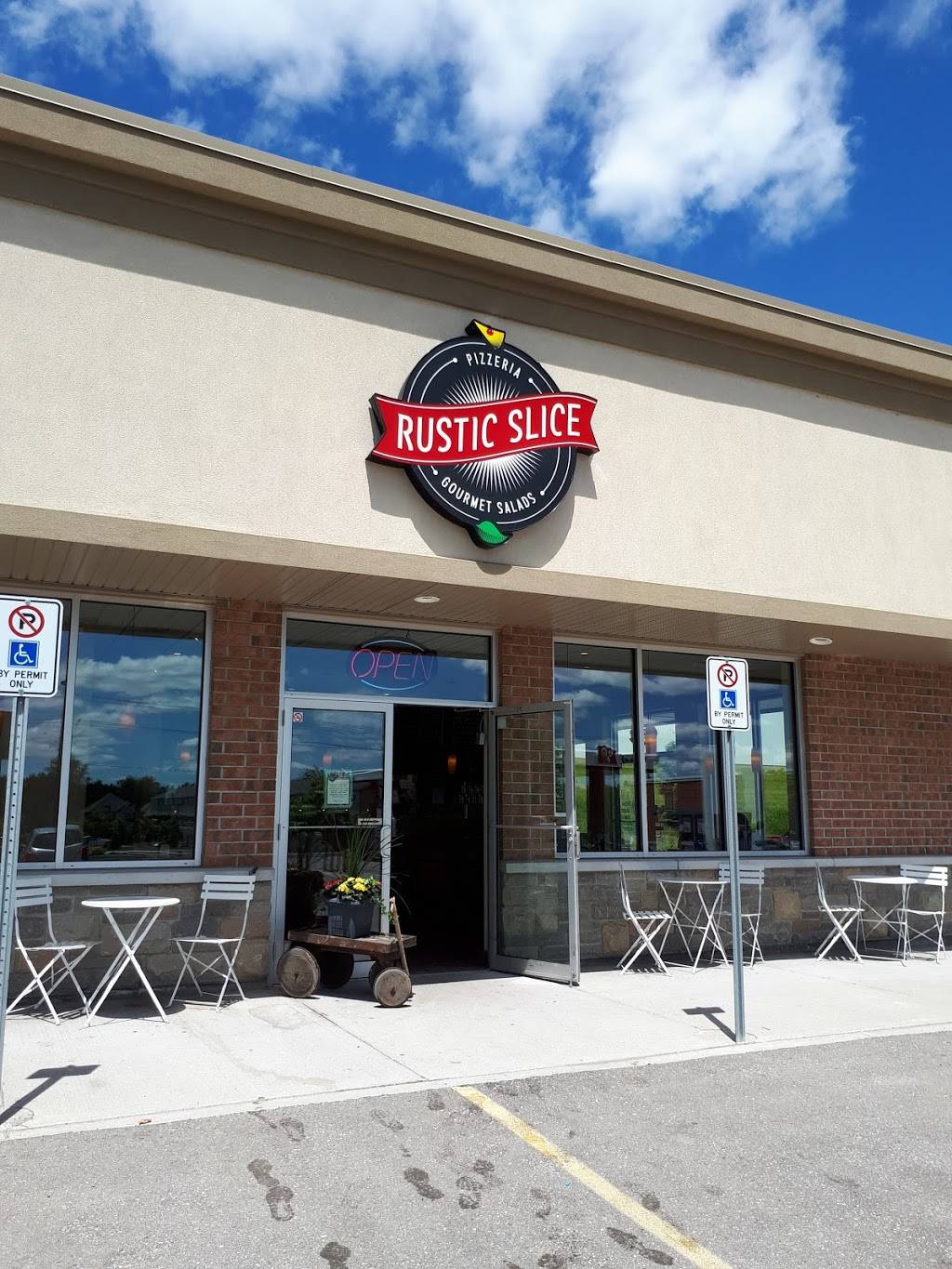 Rustic Slice Pizzeria & Gourmet Salads | restaurant | 1606 Battler Rd, Kitchener, ON N2R 1J6, Canada | 5197481828 OR +1 519-748-1828