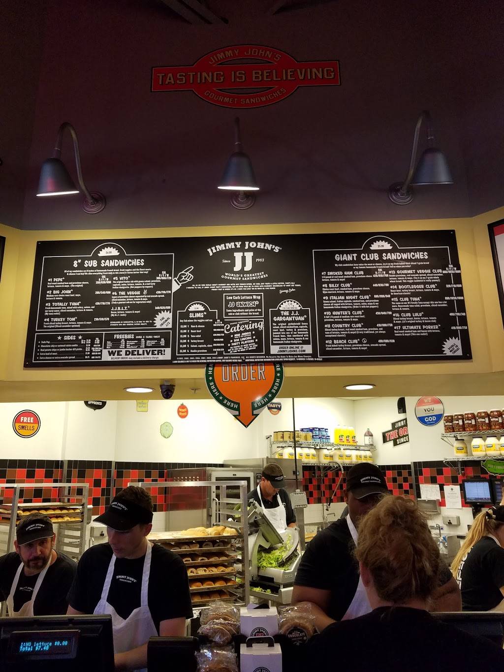 Jimmy Johns | meal delivery | 510 Airport Center Dr Ste. 106, Jacksonville, FL 32218, USA | 9045034085 OR +1 904-503-4085