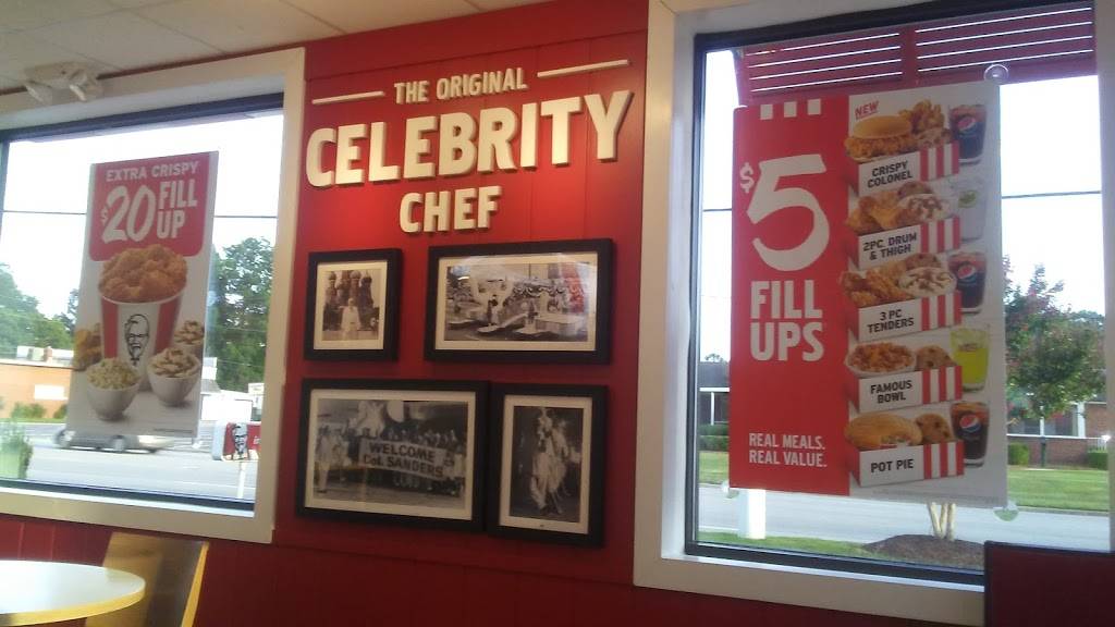 KFC | restaurant | 1613 W Vernon Ave, Kinston, NC 28504, USA | 2525276411 OR +1 252-527-6411