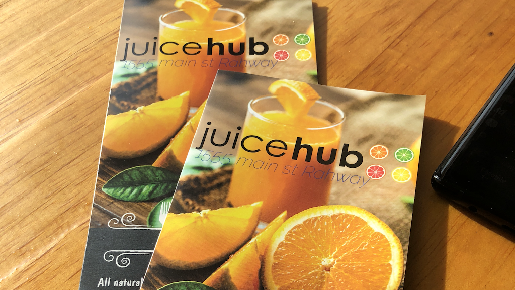 Juice Hub | restaurant | 1555 Main St, Rahway, NJ 07065, USA | 7327848265 OR +1 732-784-8265