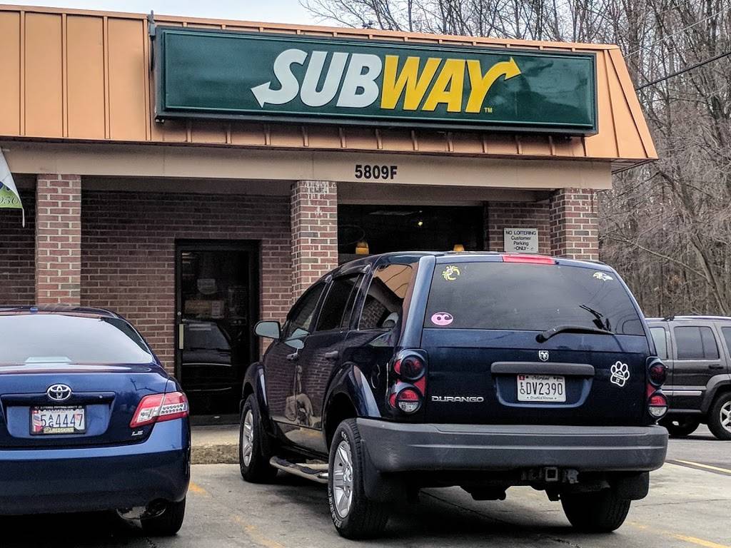 Subway Restaurants | restaurant | 5809-F Deale Churchton Rd, Deale, MD 20751, USA | 4108670828 OR +1 410-867-0828