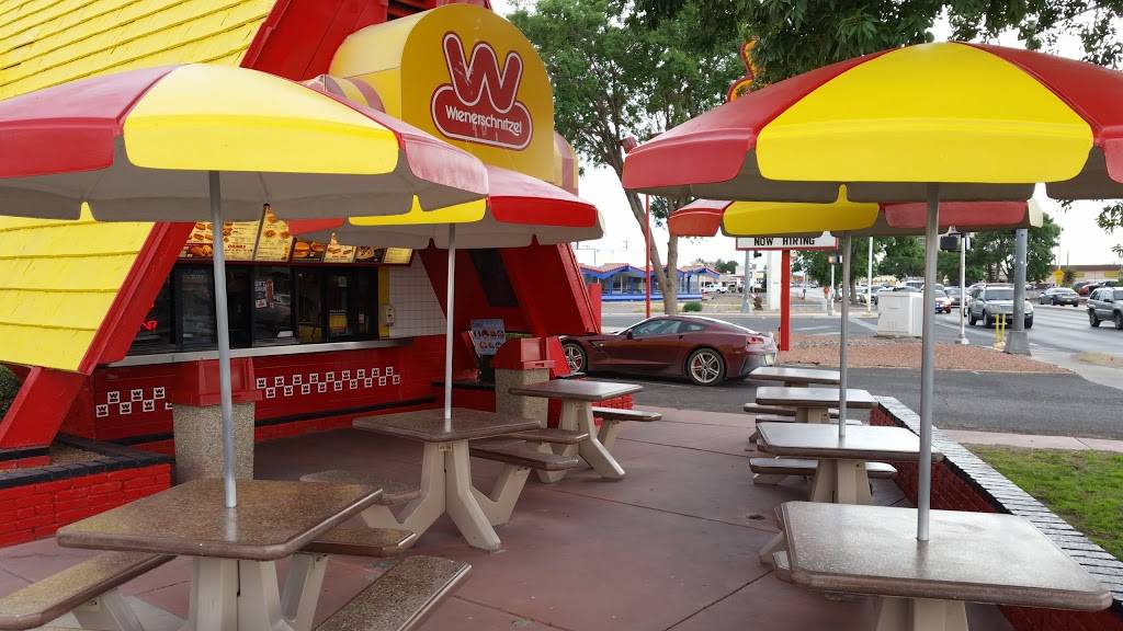 Wienerschnitzel | restaurant | 1028 El Paseo Rd, Las Cruces, NM 88001, USA | 5755247471 OR +1 575-524-7471