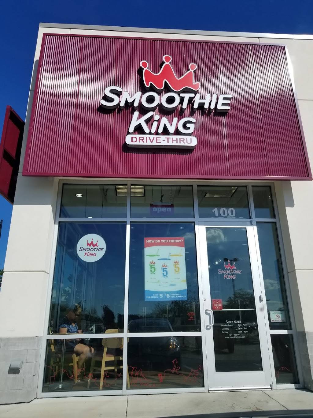 Smoothie King | meal delivery | 114 Market St, Flowood, MS 39232, USA | 6019320077 OR +1 601-932-0077