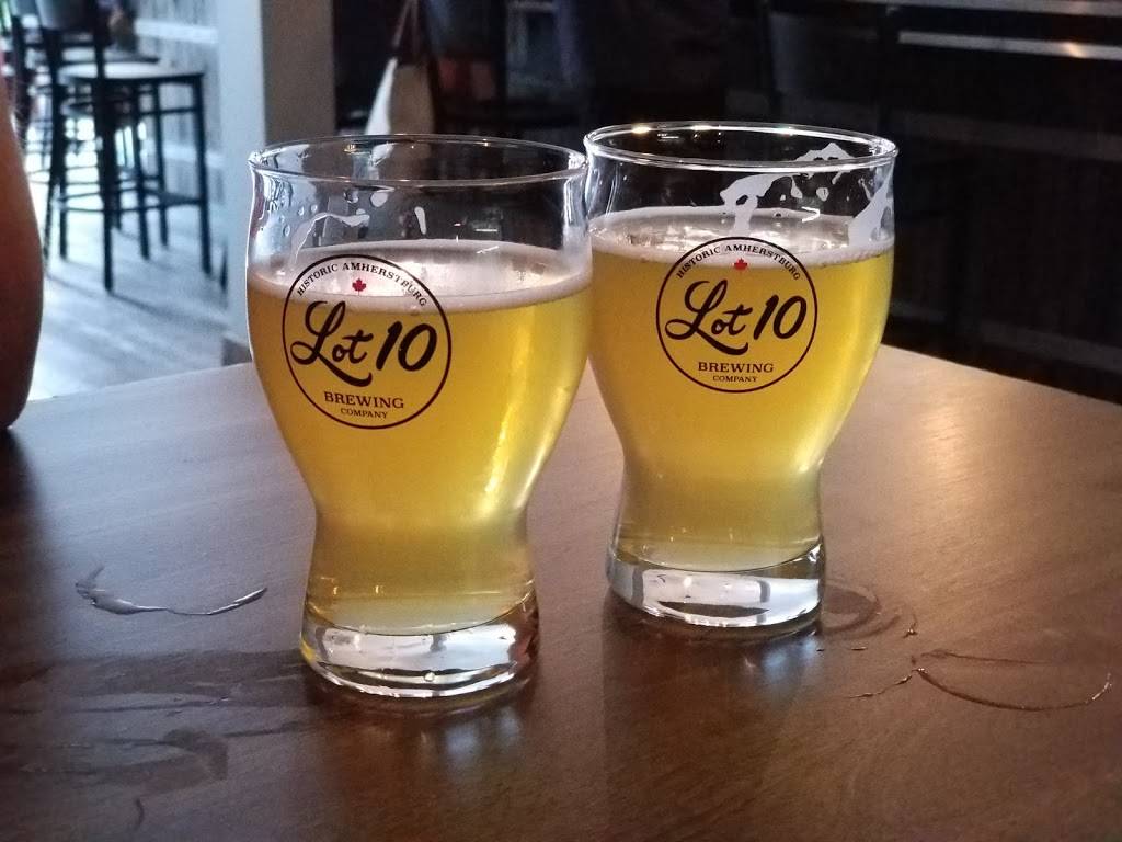 Lot 10 Brewing Company | restaurant | 263 Dalhousie St, Amherstburg, ON N9V 1W8, Canada | 2267737755 OR +1 226-773-7755