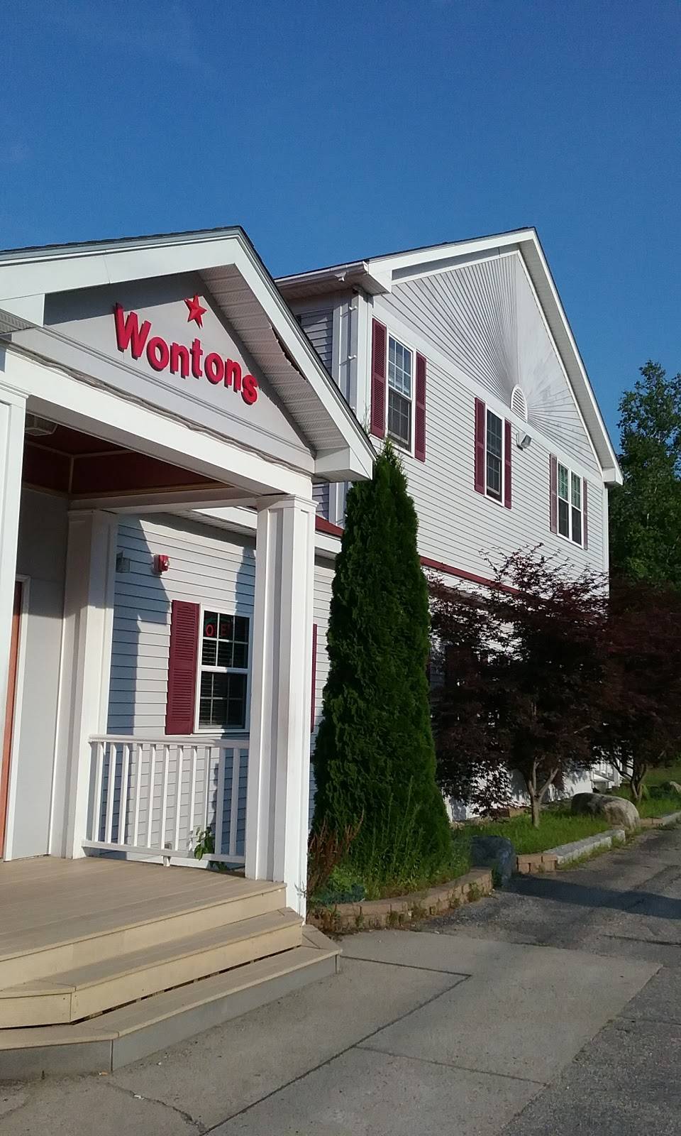 Wontons Chinese Restaurant | restaurant | 4774 White Mountain Hwy, Sanbornville, NH 03872, USA | 6035228885 OR +1 603-522-8885