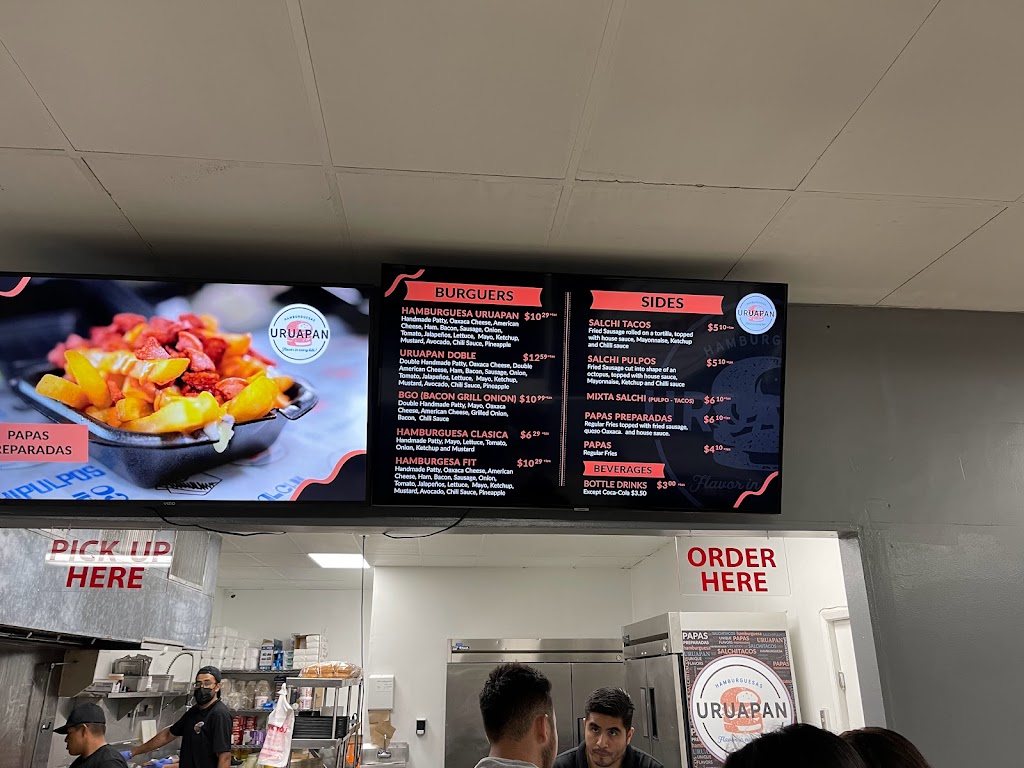 Hamburguesas Uruapan | restaurant | 1527 E La Palma Ave, Anaheim, CA 92805, USA | 7147674315 OR +1 714-767-4315