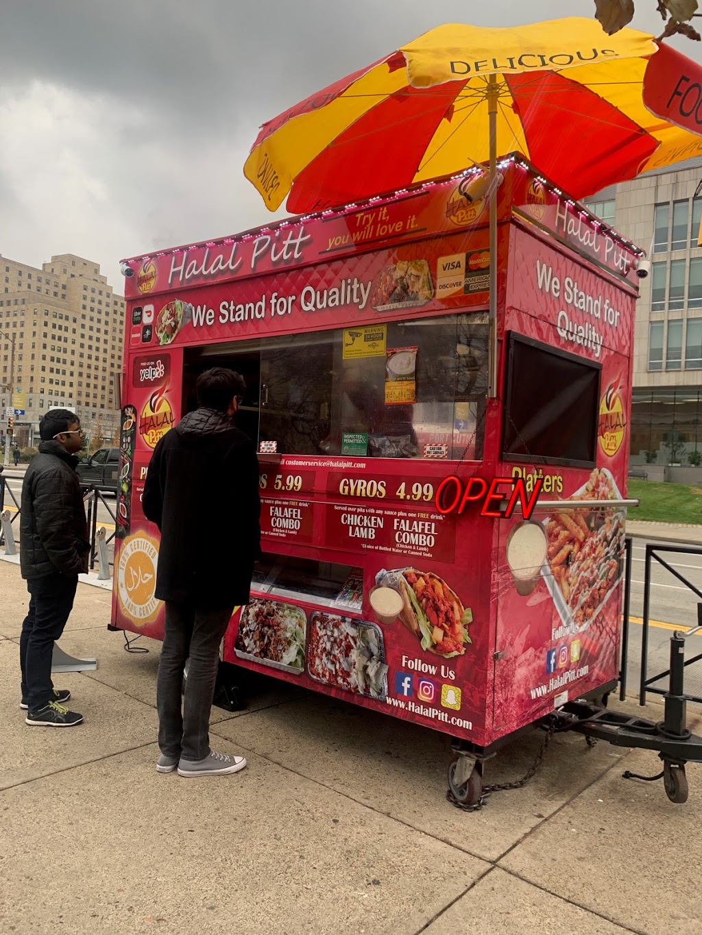 Halal Pitt | restaurant | Fifth Ave &, S Bouquet St, Pittsburgh, PA 15213, USA | 6504029040 OR +1 650-402-9040