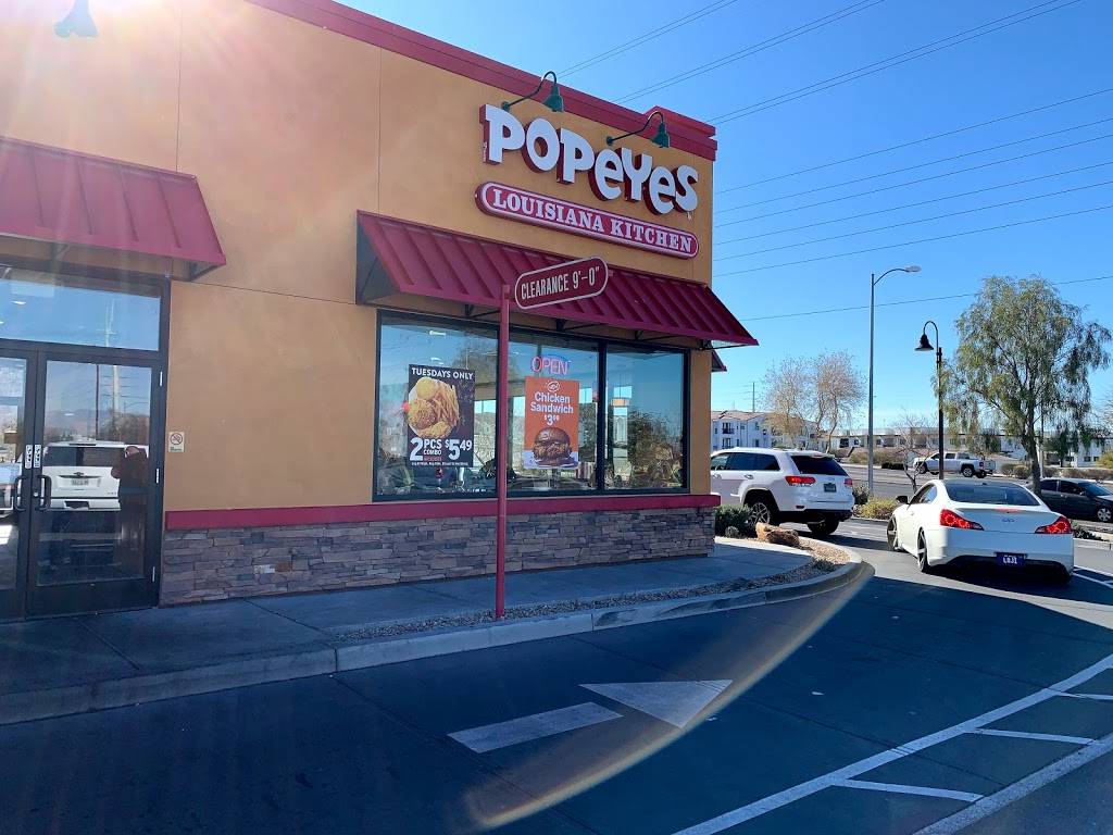 Popeyes Louisiana Kitchen | restaurant | 60 N Stephanie St, Henderson, NV 89074, USA | 7025642911 OR +1 702-564-2911