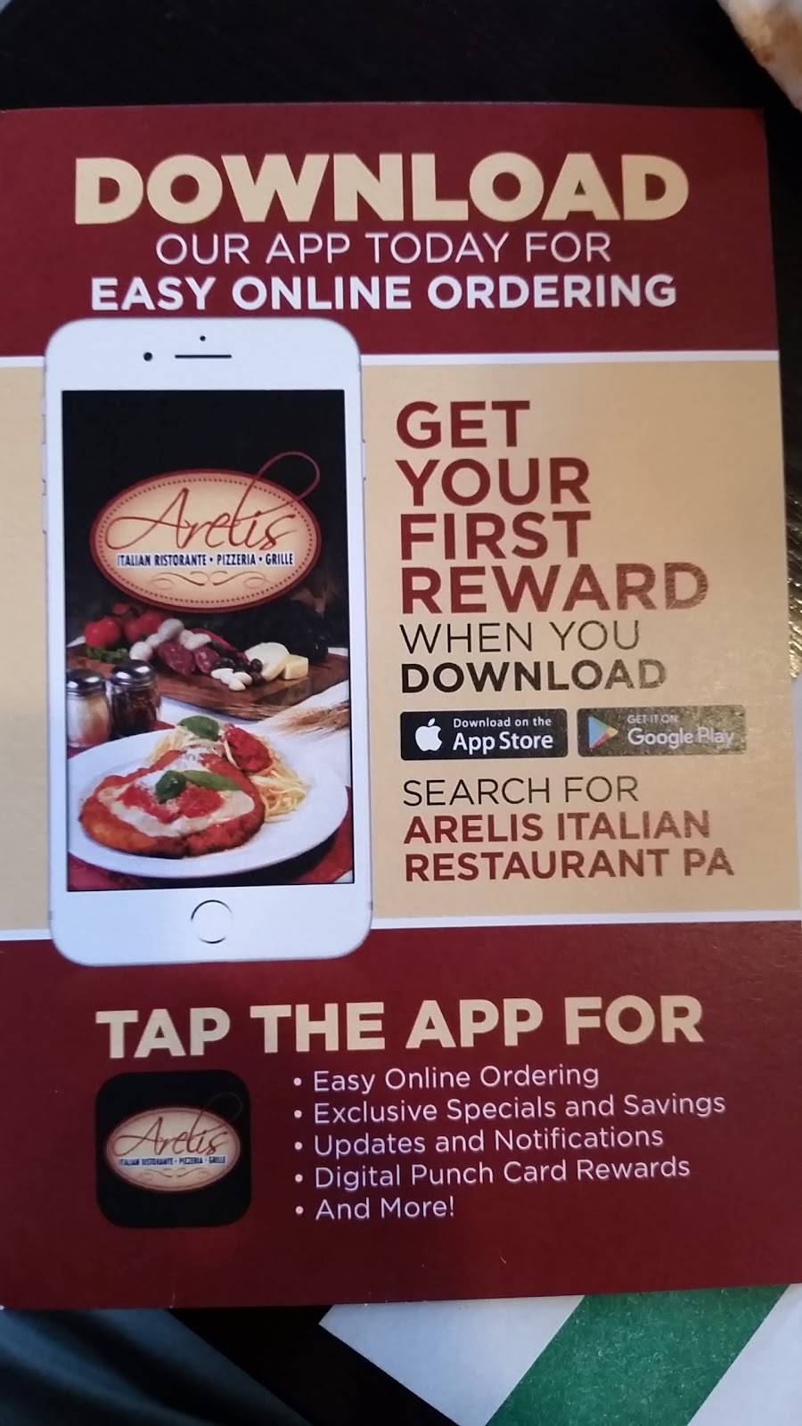 Arelis Italian Restaurante | restaurant | 1798 Broadway, Bethlehem, PA 18015, USA | 6104193132 OR +1 610-419-3132