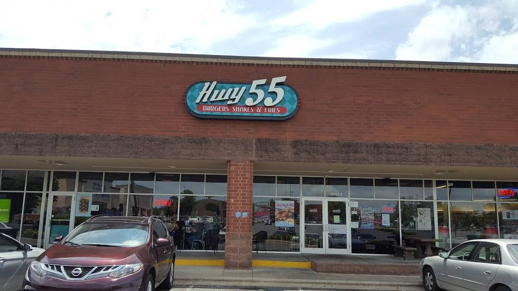 Hwy 55 Burgers, Shakes, & Fries | restaurant | 3044 E Franklin Blvd, Gastonia, NC 28056, USA | 7043966091 OR +1 704-396-6091