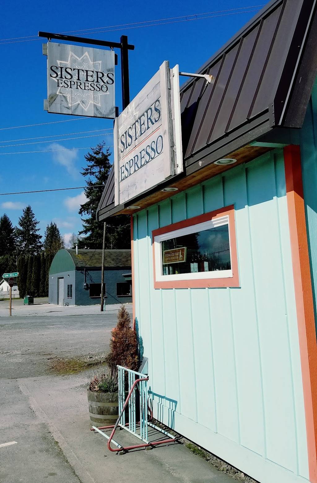 Sisters Espresso | restaurant | 9029A Chuckanut Dr, Bow, WA 98232, USA | 3607570362 OR +1 360-757-0362