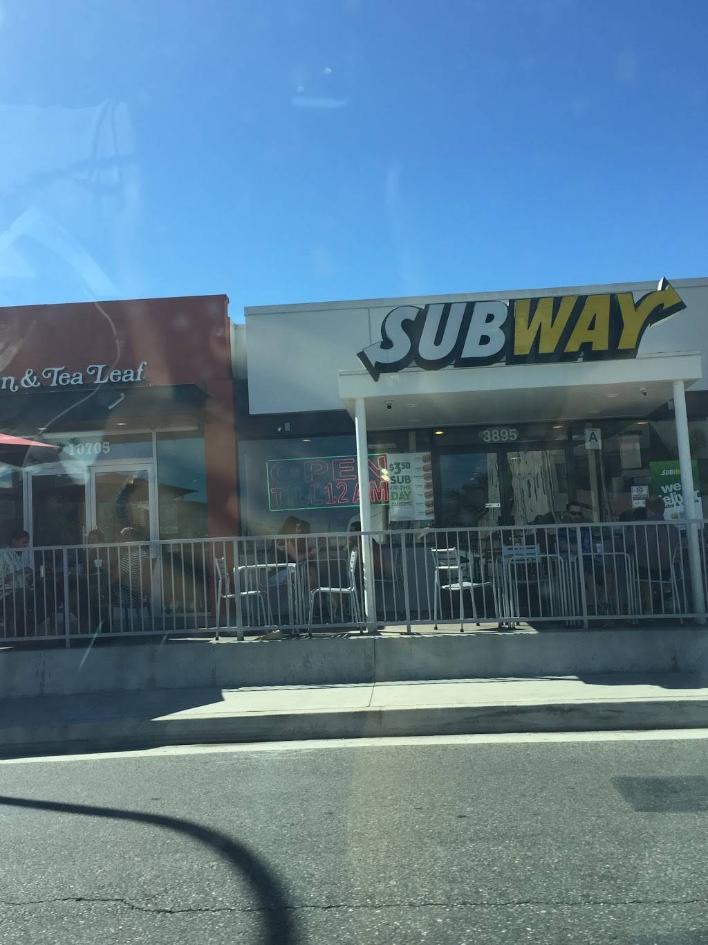 Subway Restaurants | restaurant | 3895 Overland Ave, Culver City, CA 90232, USA | 3102870790 OR +1 310-287-0790