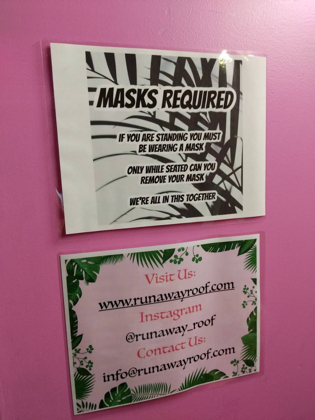 Runaway Roof | restaurant | 321 Starr St, Brooklyn, NY 11237, USA | 9294808969 OR +1 929-480-8969