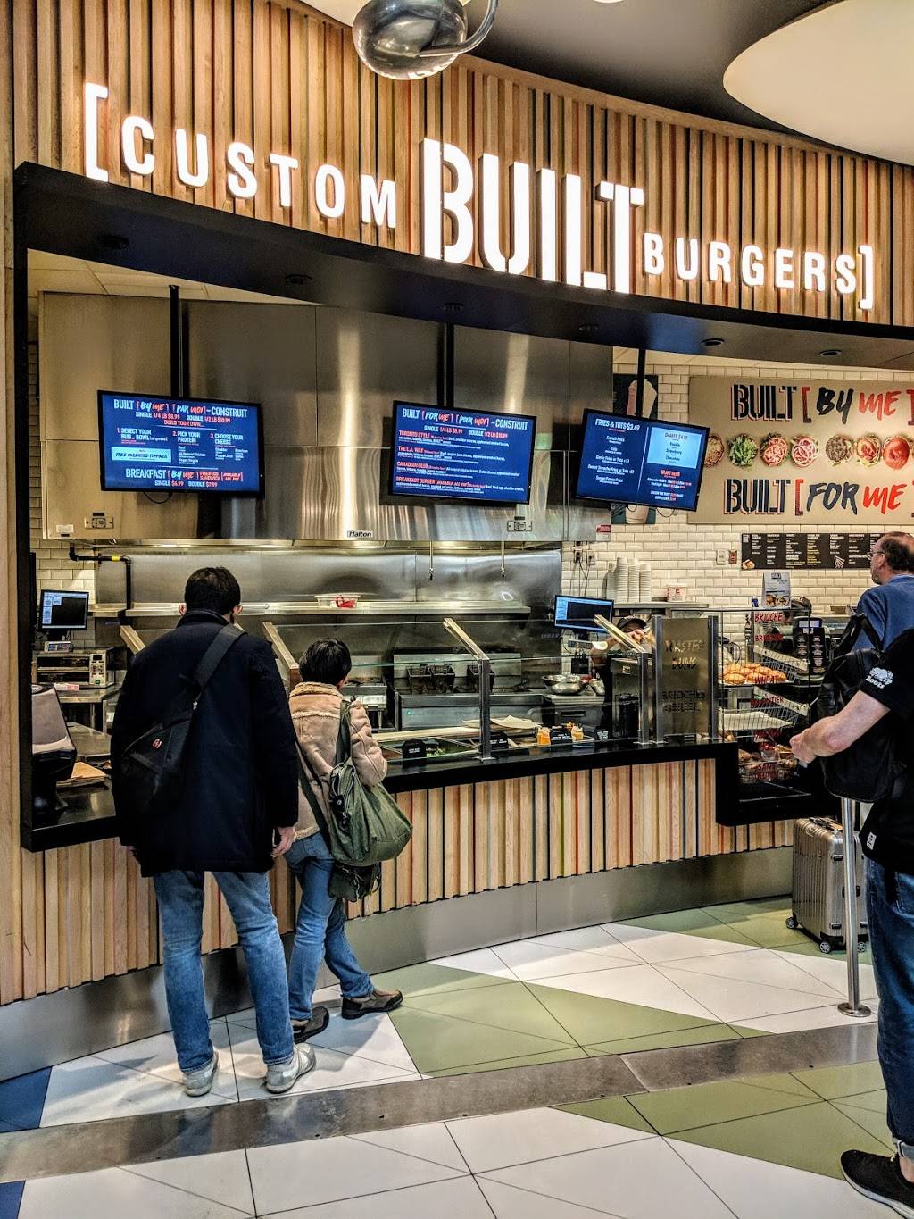 Built Custom Burgers | restaurant | Level 3, Terminal 1, Mississauga, ON L4W 2P7, Canada | 4167762477 OR +1 416-776-2477
