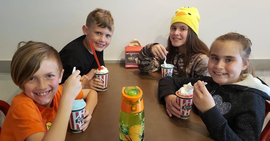 Ritas Italian Ice & Frozen Custard | restaurant | 16609 Harlan Rd, Lathrop, CA 95330, USA | 2092995550 OR +1 209-299-5550