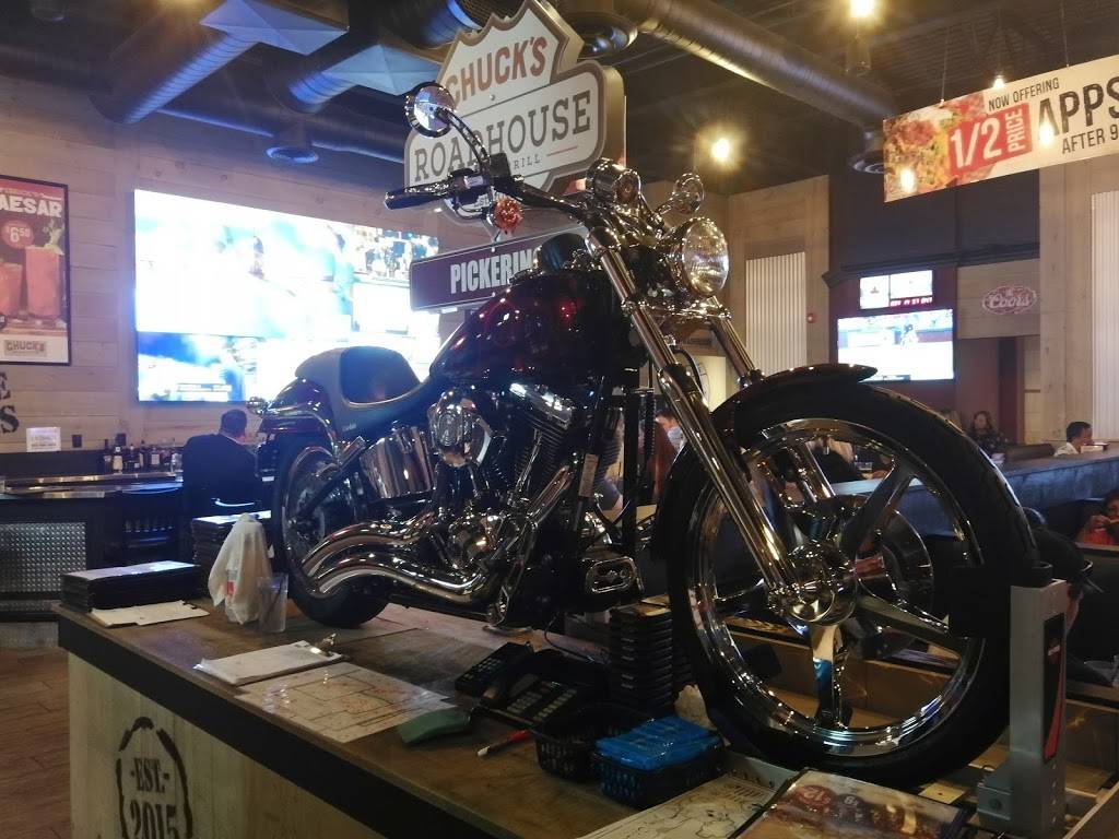 Chucks Roadhouse Bar & Grill | restaurant | 780 Kingston Rd, Pickering, ON L1V 1A8, Canada | 9058317772 OR +1 905-831-7772