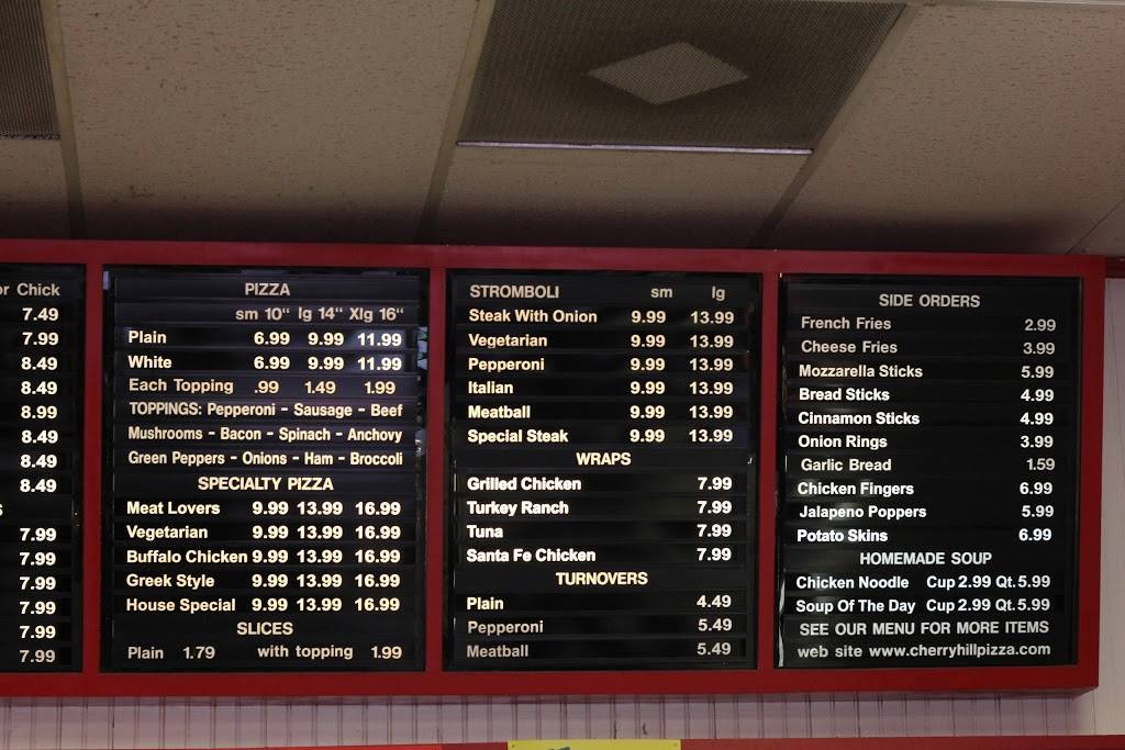 Cherry Hill Pizza | restaurant | 110 Barclay Farms Shopping Center, Cherry Hill, NJ 08034, USA | 8562165311 OR +1 856-216-5311