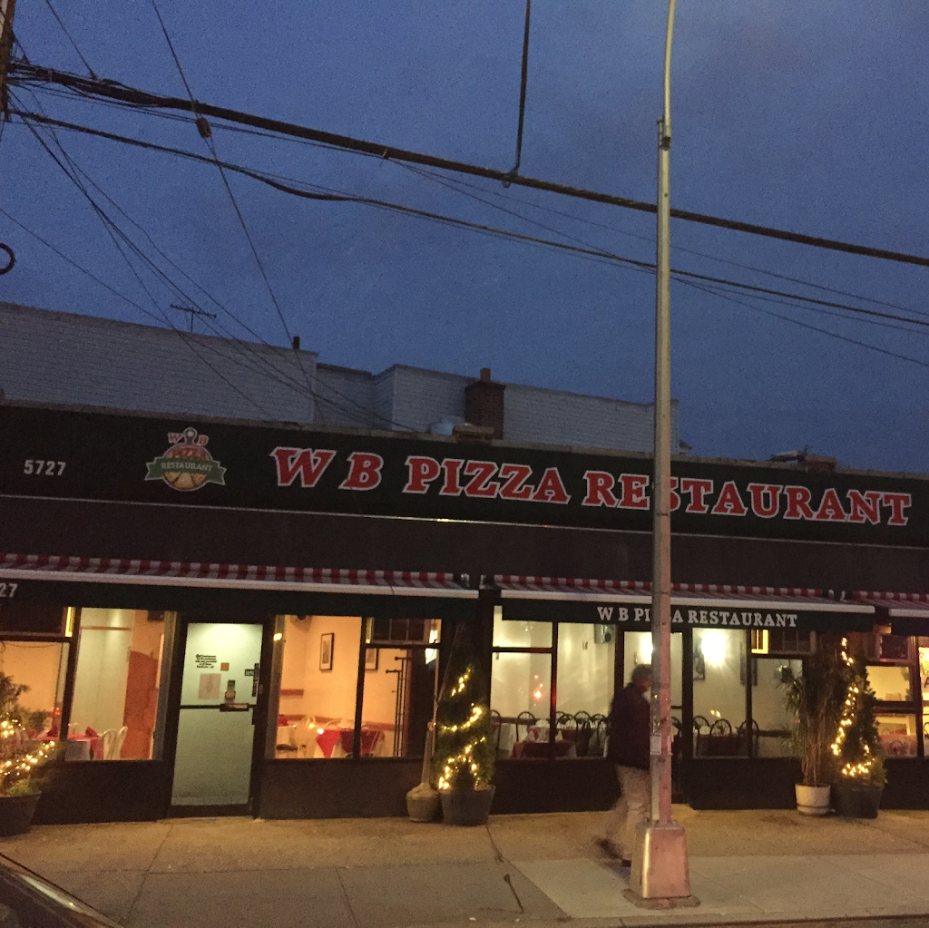 WB Pizza Restaurant | restaurant | 57-27 61st St, Maspeth, NY 11378, USA | 7183269597 OR +1 718-326-9597