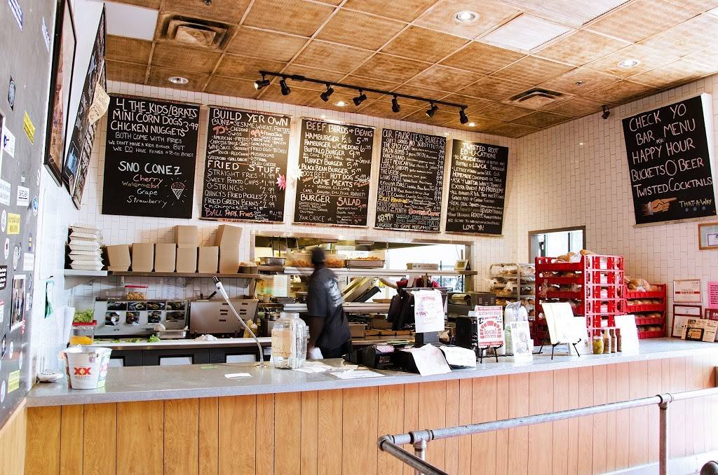 Twisted Root Burger Co | restaurant | 5609 SMU Boulevard, Dallas, TX 75206, USA | 2143612910 OR +1 214-361-2910