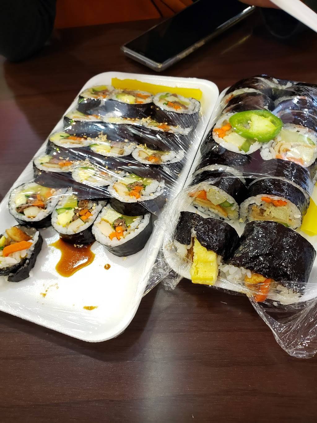 Ajumma Kimbob Deli | restaurant | 2240 Royal Ln, Dallas, TX 75229, USA | 9722411122 OR +1 972-241-1122