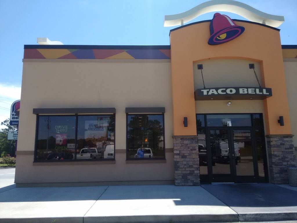 Taco Bell | meal takeaway | 97 Village Dr, Holly Ridge, NC 28445, USA | 9103278770 OR +1 910-327-8770