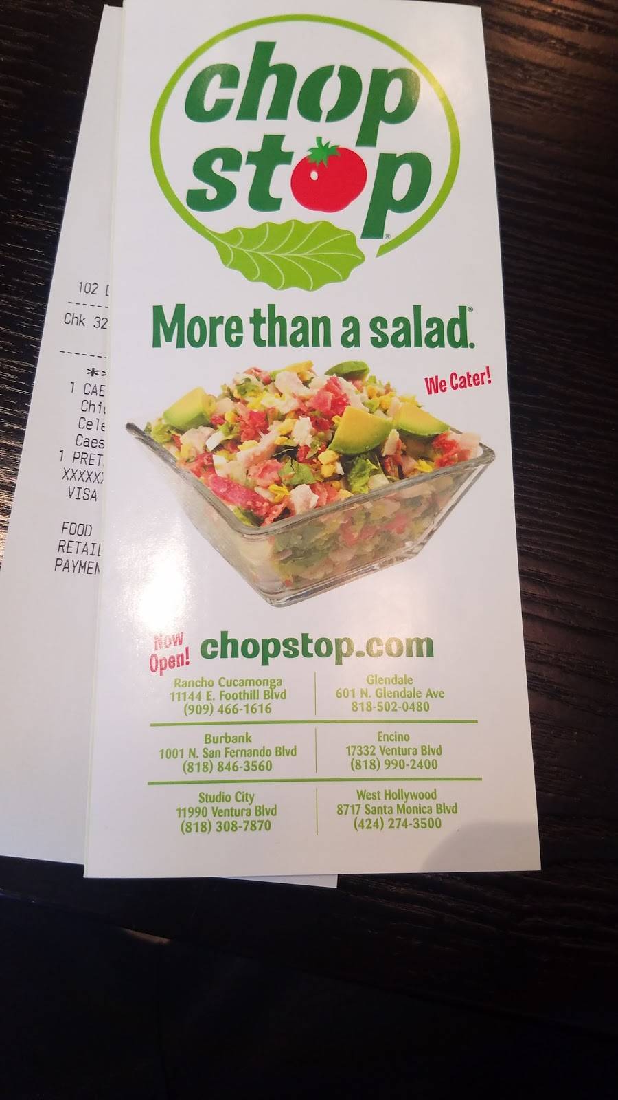 Chop Stop | restaurant | 11144 Foothill Blvd #120, Rancho Cucamonga, CA 91730, USA | 9094661616 OR +1 909-466-1616