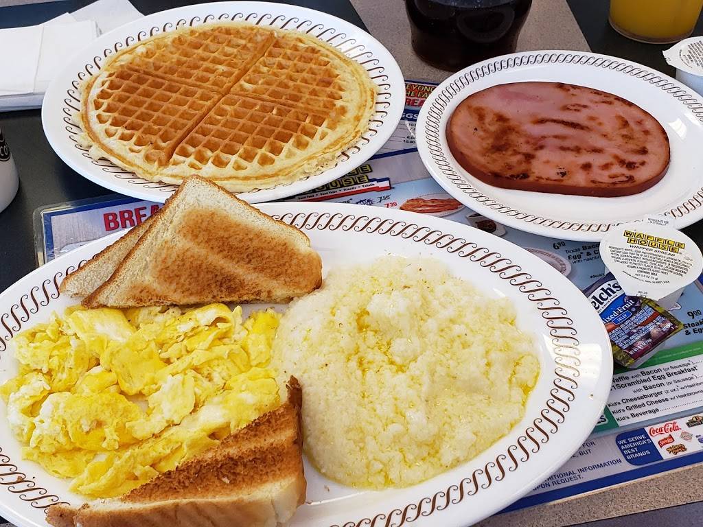 Waffle House | meal takeaway | 102 Elmsley Meadows Ln, Greensboro, NC 27406, USA | 3362798336 OR +1 336-279-8336