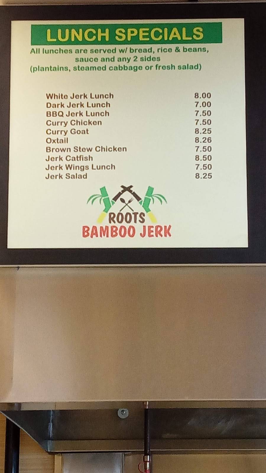 Roots Bamboo Jerk | restaurant | 1517 E Sauk Trail Suite A, Sauk Village, IL 60411, USA | 7088981776 OR +1 708-898-1776