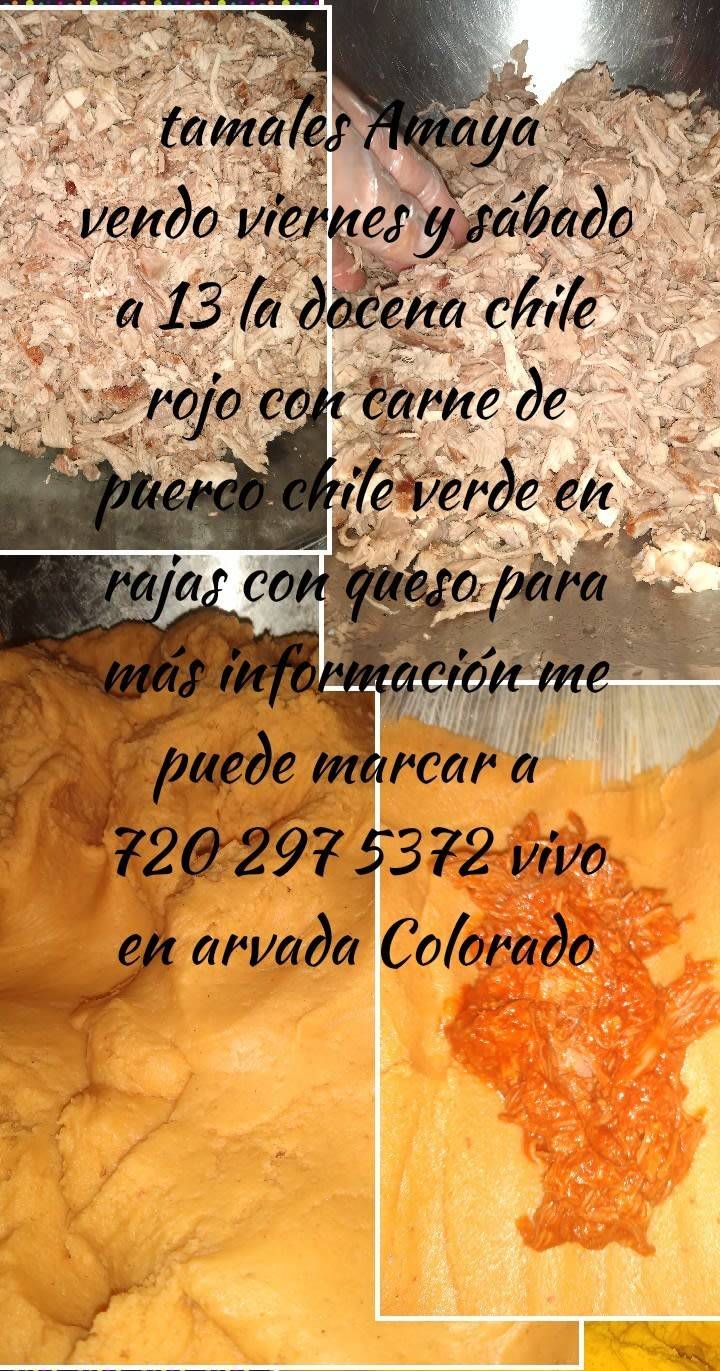 Tamale Amaya | restaurant | 5400 Sheridan Boulevard, Arvada, CO 80002, USA | 7202975372 OR +1 720-297-5372
