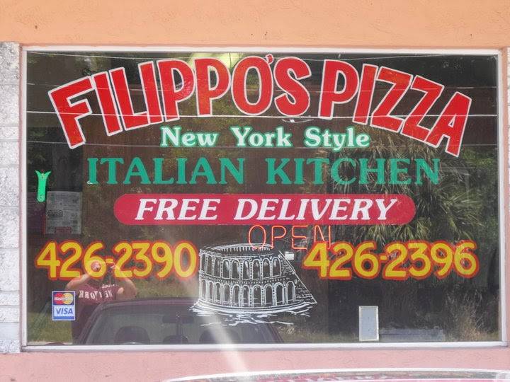 Filippos Pizza | restaurant | 132 W Park Ave #10, Edgewater, FL 32132, USA | 3864262390 OR +1 386-426-2390