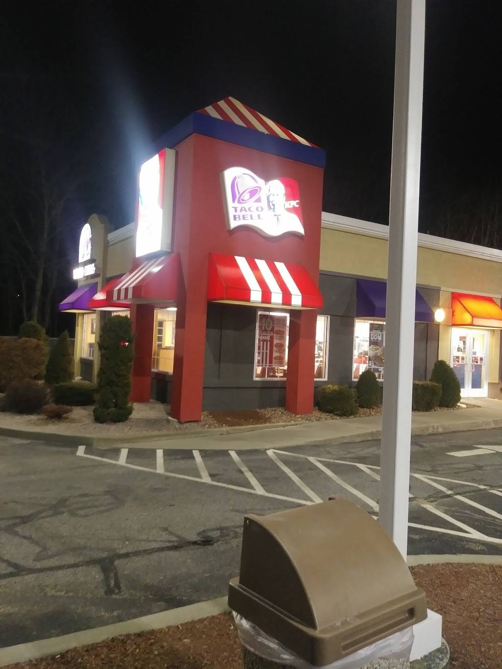 KFC | restaurant | 45 Salem Turnpike, Norwich, CT 06360, USA | 8608867535 OR +1 860-886-7535