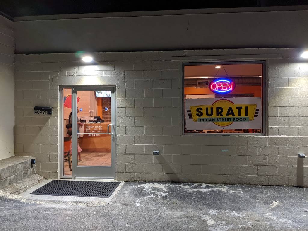 Surati Street Food | restaurant | 4047 Nolensville Pike, Nashville, TN 37211, USA | 6159425521 OR +1 615-942-5521