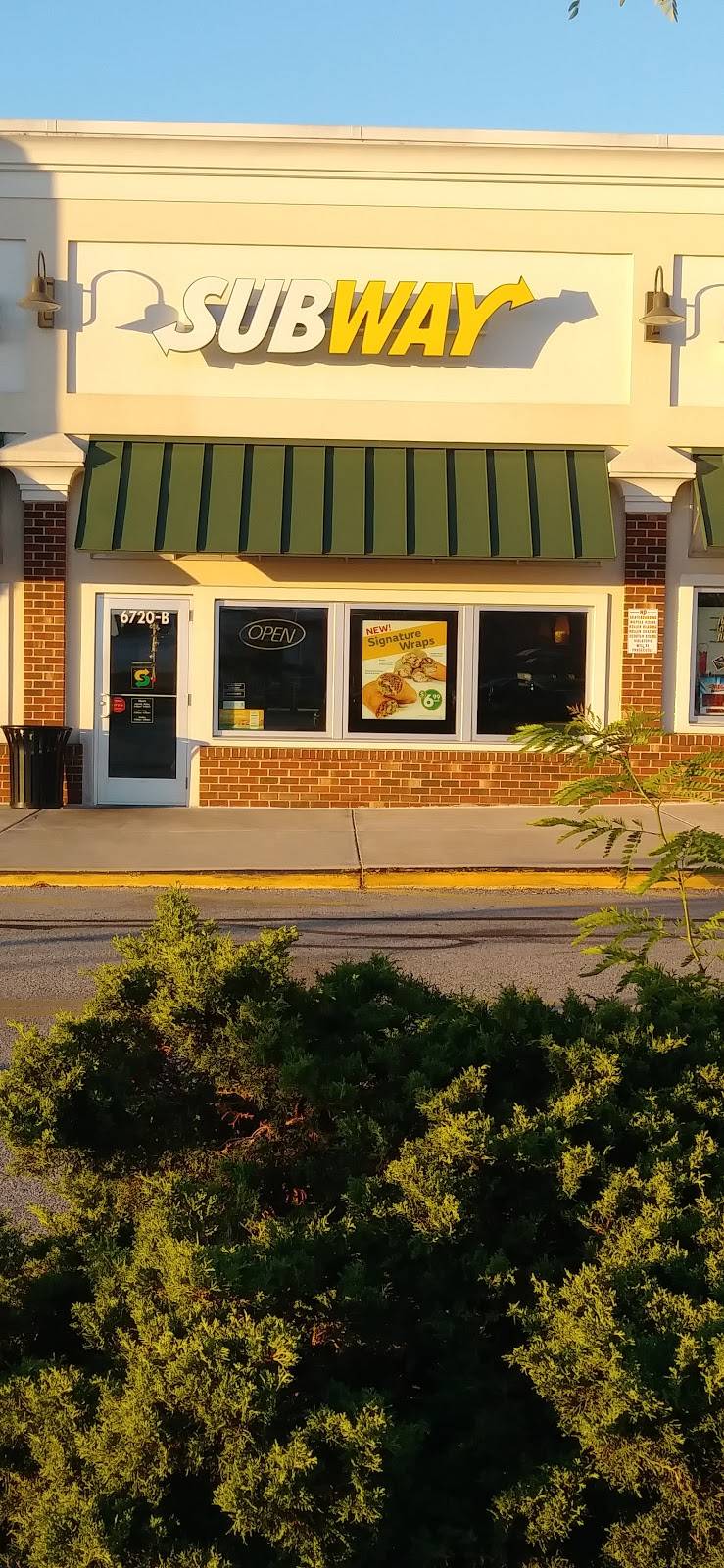 Subway Restaurants | restaurant | 6720-B Governor Ritchie Hwy, Glen Burnie, MD 21061, USA | 4108631870 OR +1 410-863-1870