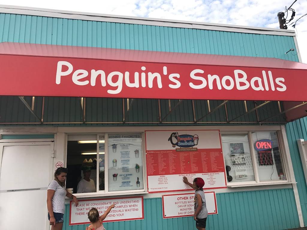 Penguins Snoballs | cafe | 2388 E Little Creek Rd, Norfolk, VA 23518, USA | 7576920962 OR +1 757-692-0962