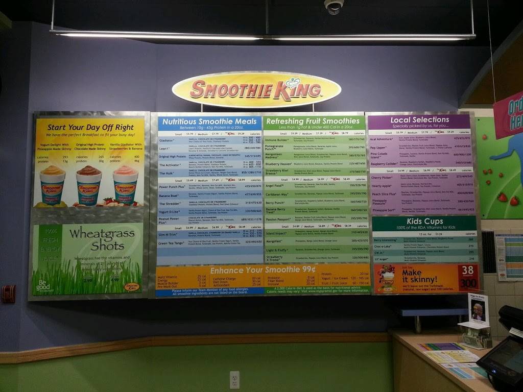 Smoothie King | restaurant | 458 Elizabeth Ave Suite 4, Somerset, NJ 08873, USA | 7324127416 OR +1 732-412-7416