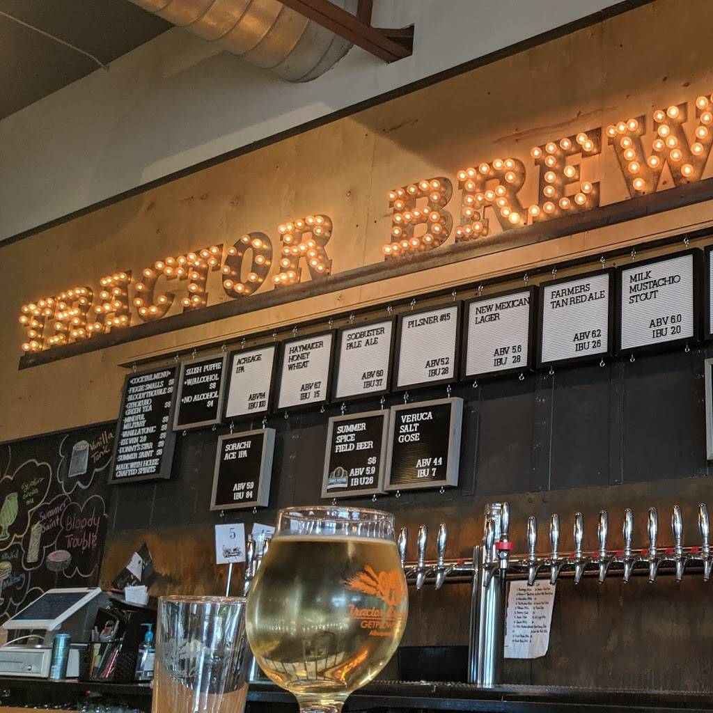 Tractor Brewing Company Wells Park | restaurant | 1800 4th St NW, Albuquerque, NM 87102, USA | 5052436752 OR +1 505-243-6752