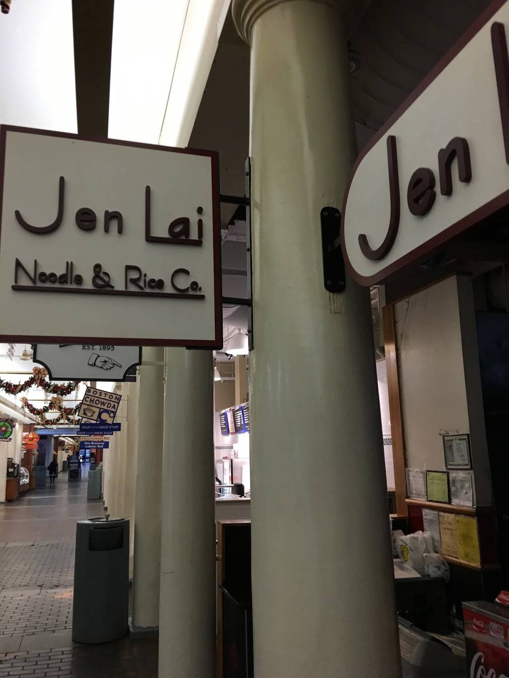 Jen Lai Noodle & Rice Co | restaurant | 1 S Market St, Boston, MA 02109, USA | 6177424826 OR +1 617-742-4826