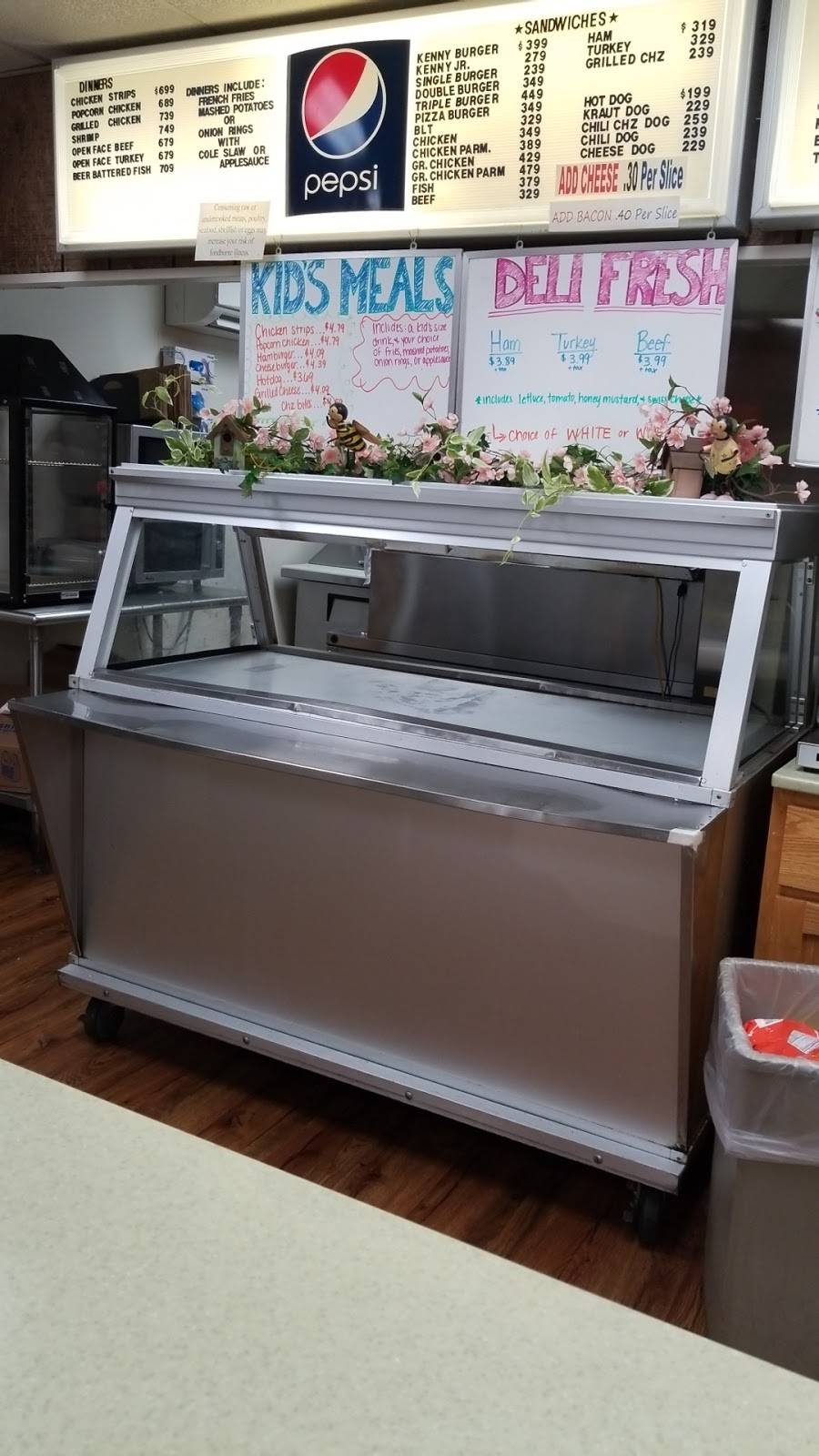 Kennys Grill & Ice Cream | restaurant | 8933, 2342, Philadelphia Ave, Chambersburg, PA 17201, USA | 7172648351 OR +1 717-264-8351