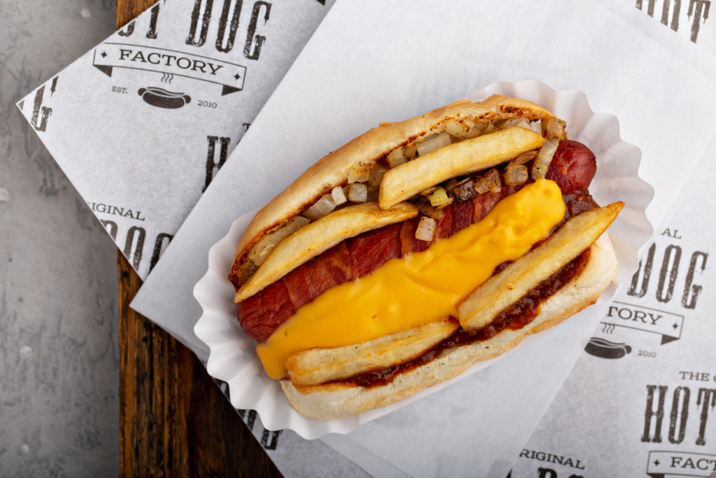 The Original Hotdog Factory - Perimeter Mall | restaurant | 4400 Ashford Dunwoody Rd NE, Atlanta, GA 30346, USA | 7706744641 OR +1 770-674-4641