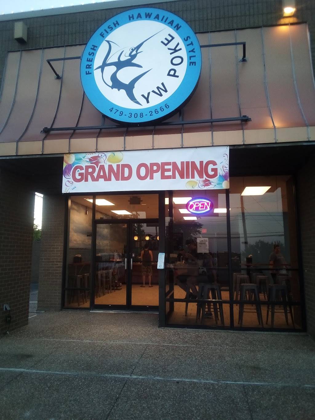 YW POKE | restaurant | 4516 Rogers Ave Ste B8, Fort Smith, AR 72903, USA | 4793082666 OR +1 479-308-2666