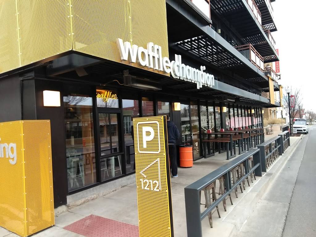 Waffle Champion | restaurant | 1212 N Walker Ave #100, Oklahoma City, OK 73103, USA | 4055259235 OR +1 405-525-9235