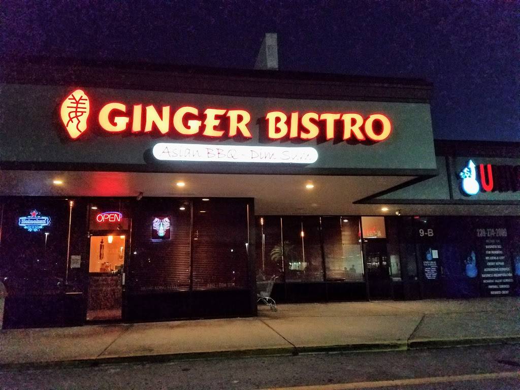 Ginger Bistro | restaurant | 4650 S Cleveland Ave #8, Fort Myers, FL 33907, USA | 2396893113 OR +1 239-689-3113