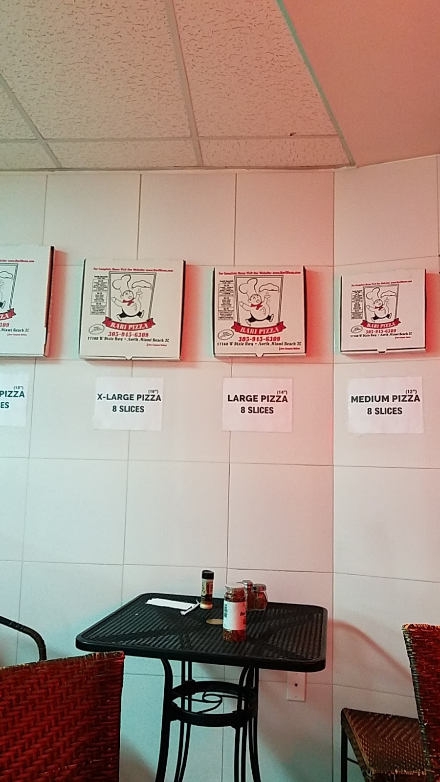 Bari Pizza | meal delivery | 17168 W Dixie Hwy, North Miami Beach, FL 33160, USA | 3059456309 OR +1 305-945-6309