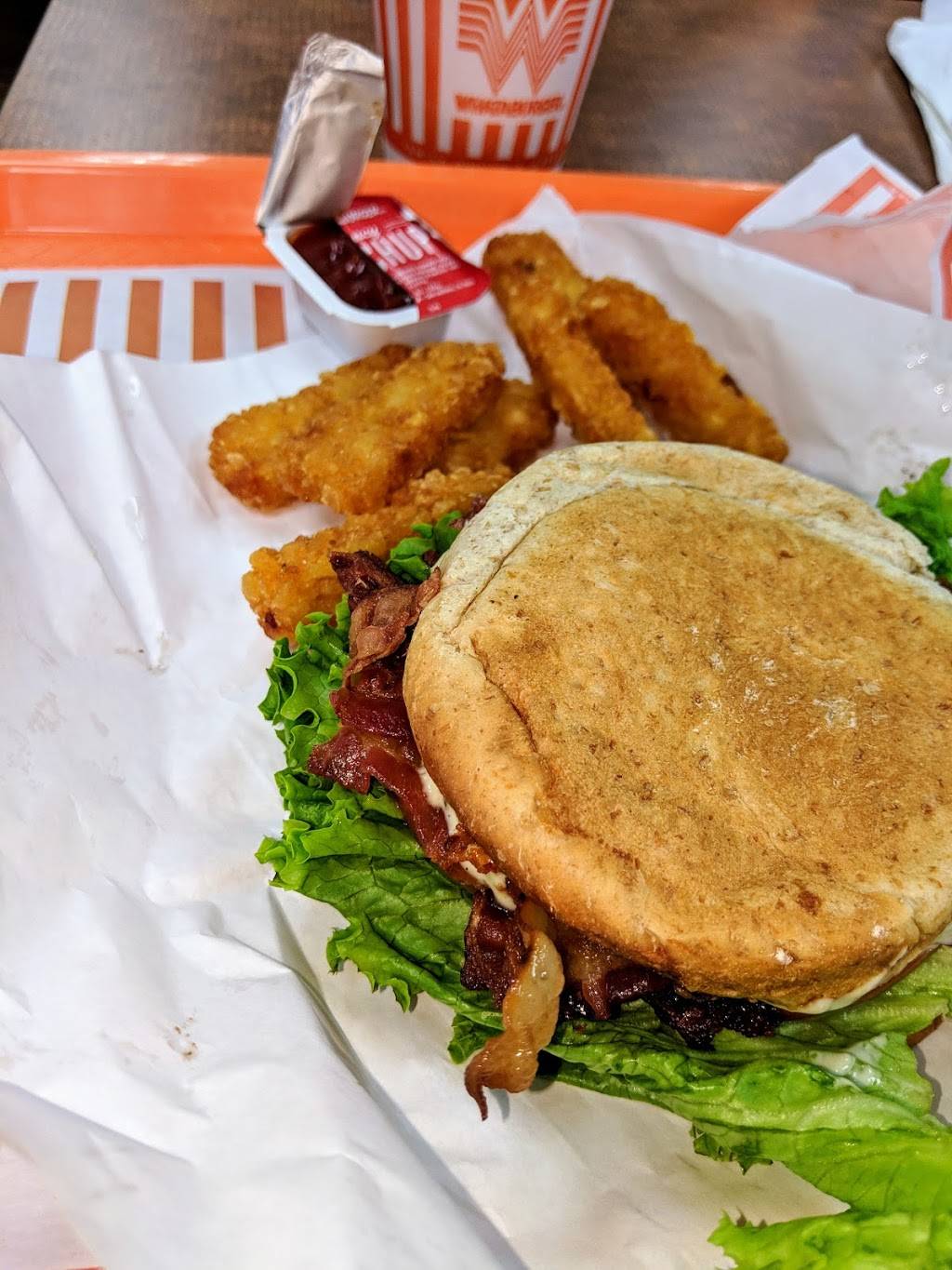 Whataburger | restaurant | 2203 E Evans Rd, San Antonio, TX 78258, USA | 2104973939 OR +1 210-497-3939