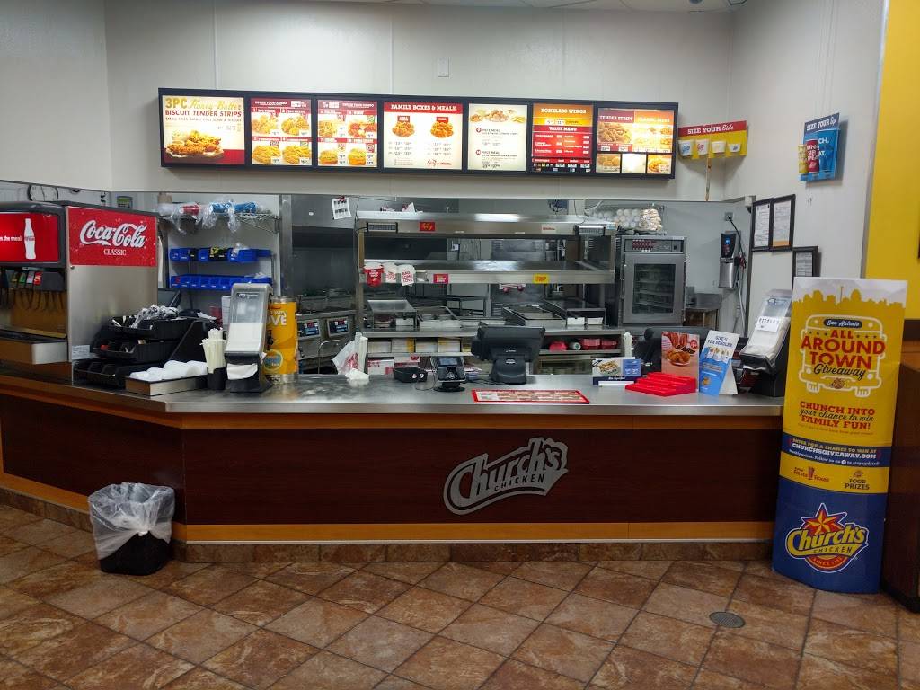 Churchs Chicken | restaurant | 2840 TX-1604 Loop, San Antonio, TX 78245, USA | 2106770360 OR +1 210-677-0360