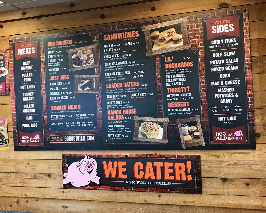 Hog-Wild Pit Bar-B-Q | restaurant | 233 S West St, Wichita, KS 67213, USA | 3169459550 OR +1 316-945-9550