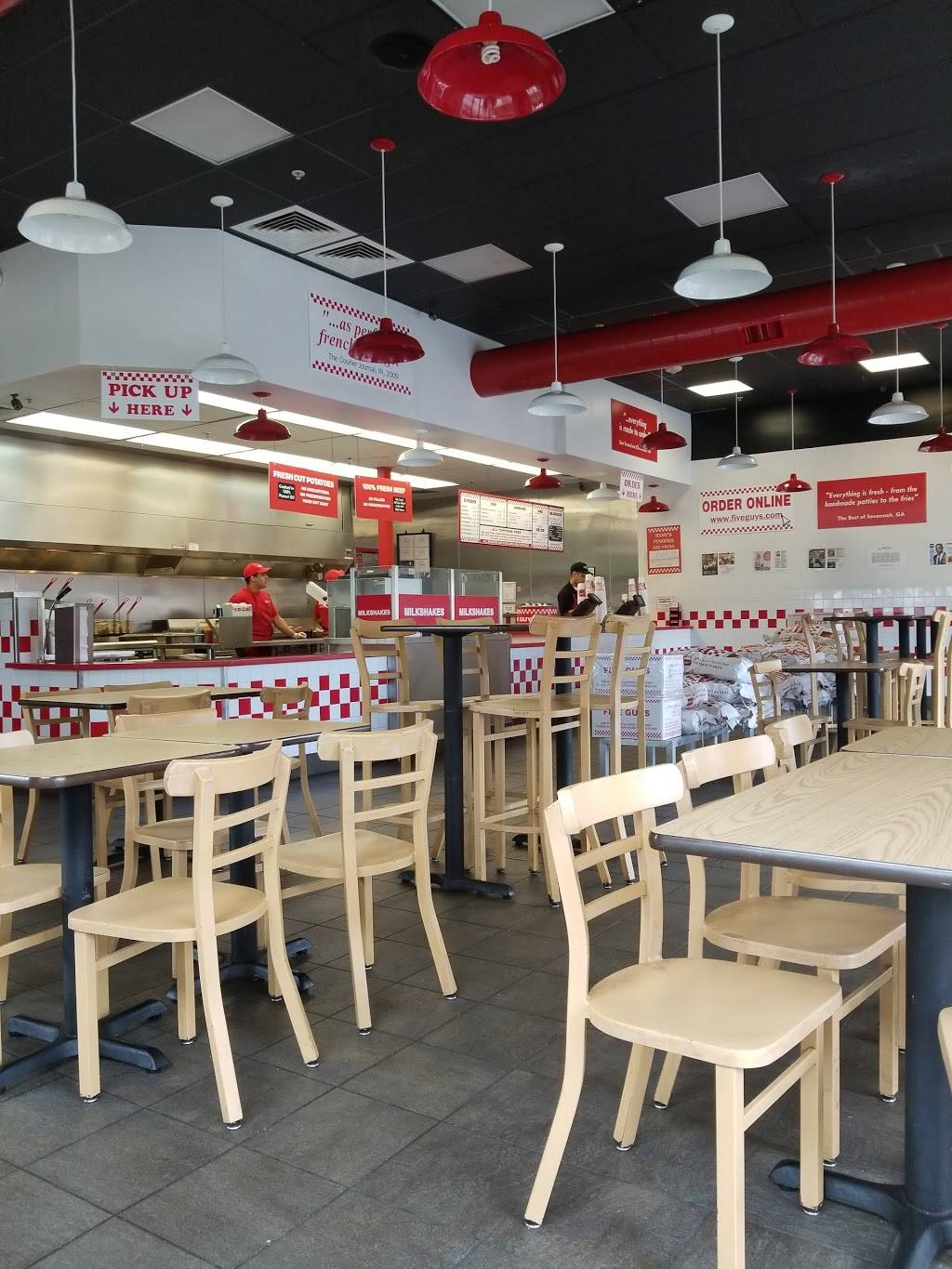 Five Guys | meal takeaway | 19621 Hesperian Blvd, Hayward, CA 94541, USA | 5107814943 OR +1 510-781-4943