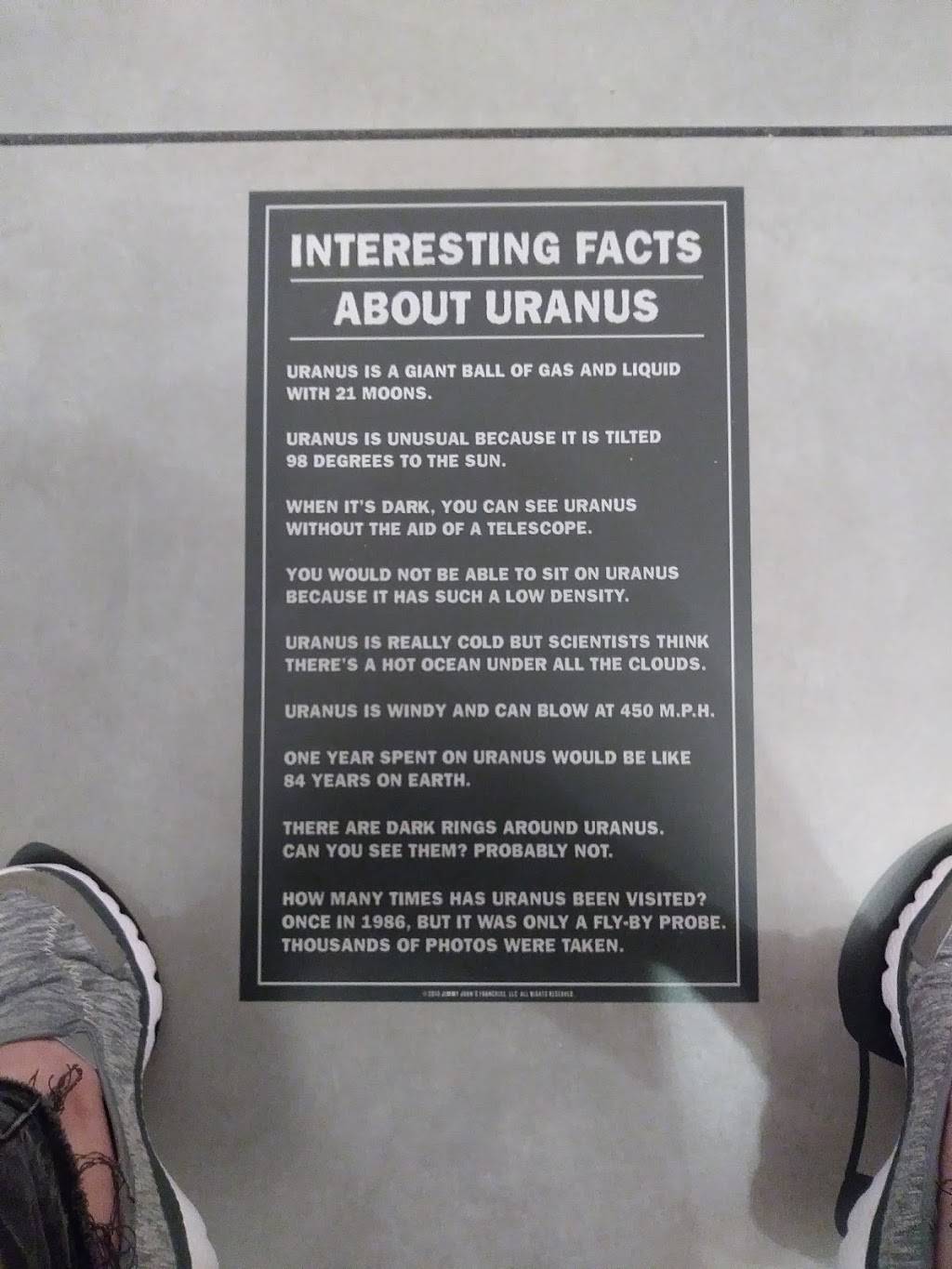 Jimmy Johns | meal delivery | 1773 Lake Woodmoor Dr, Monument, CO 80132, USA | 7194185085 OR +1 719-418-5085