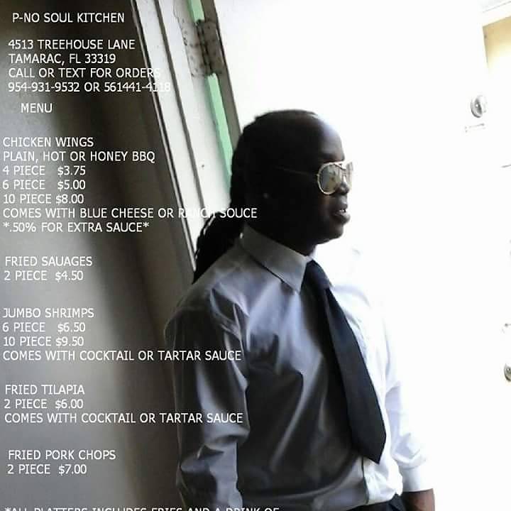 P-Nos Soul Kitchen | restaurant | 734 NW 4th Ave # 5, Fort Lauderdale, FL 33311, USA | 5614414118 OR +1 561-441-4118
